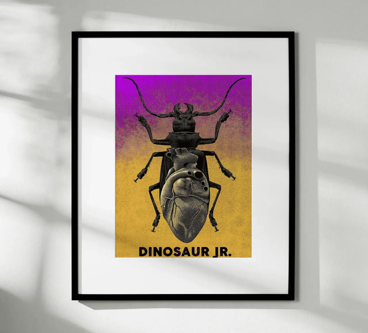 Dinosaur Jr band poster da van hellen