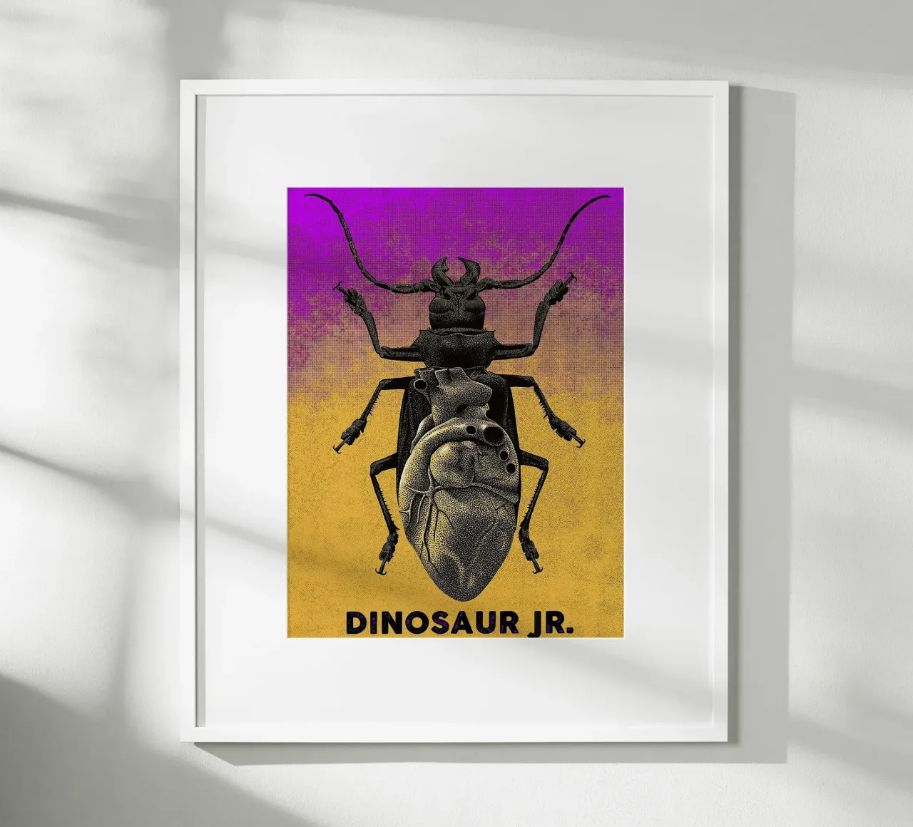 Dinosaur Jr band poster da van hellen