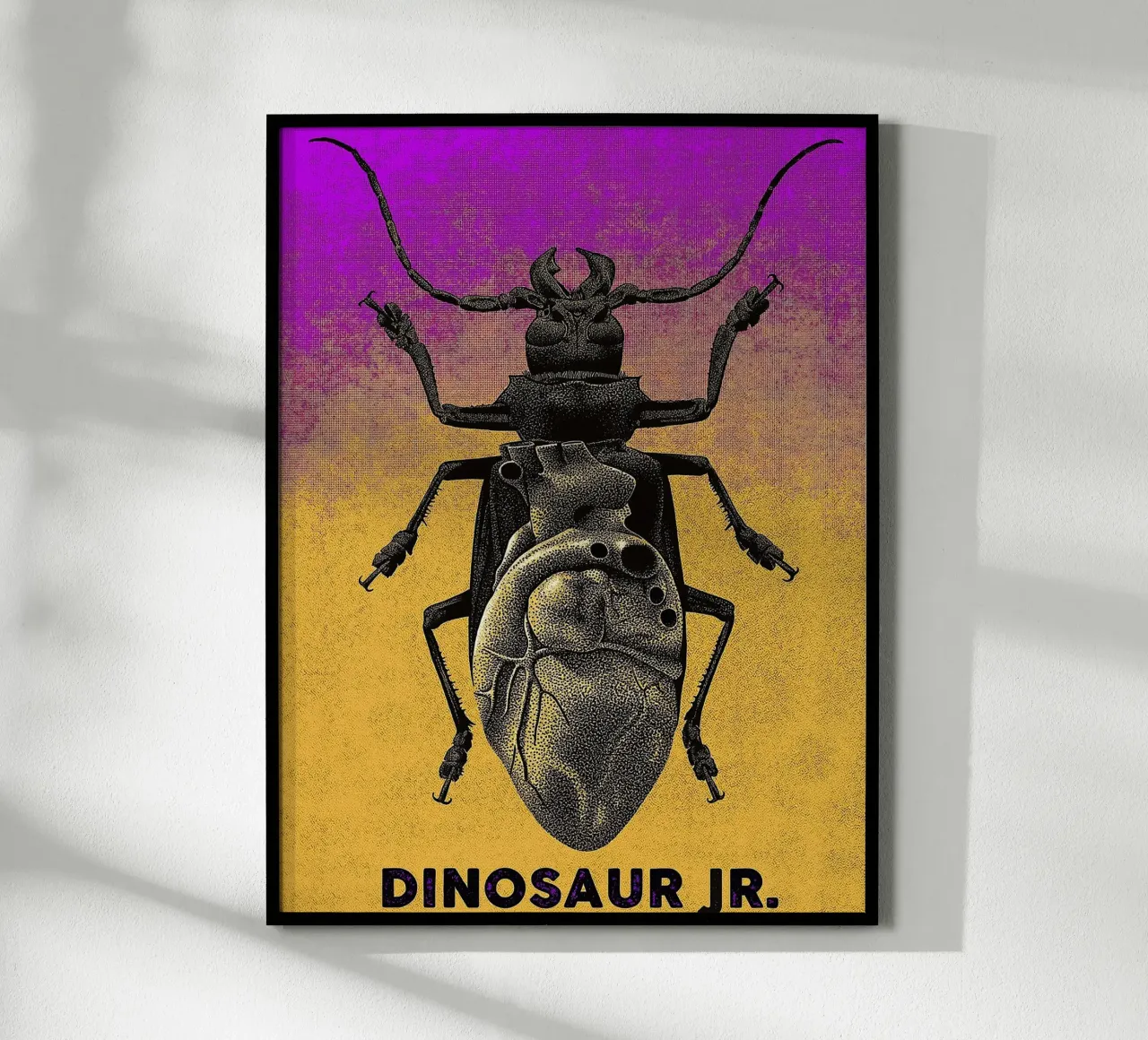 Dinosaur Jr band poster da van hellen