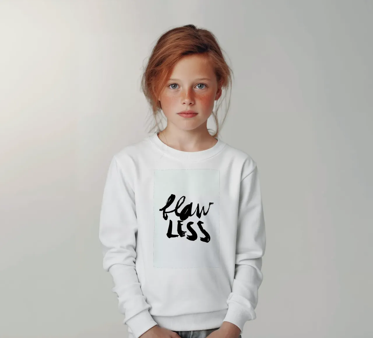Flawless kids sweatshirt by Dead Language