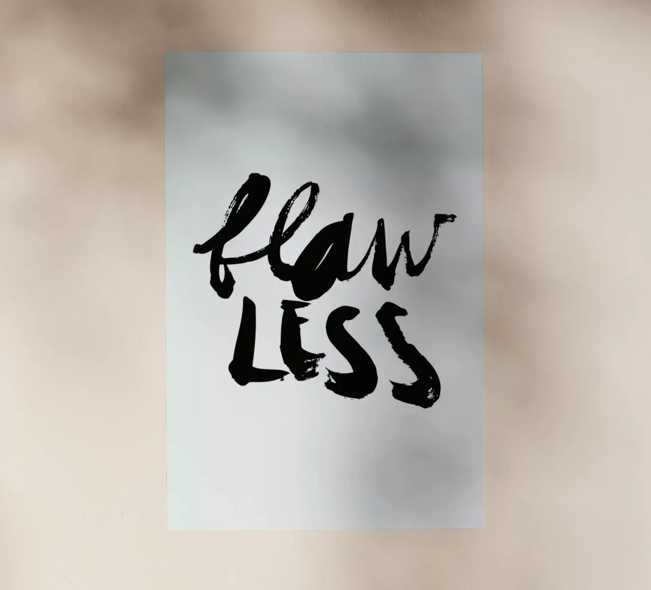 Flawless pellicola backlit da Dead Language