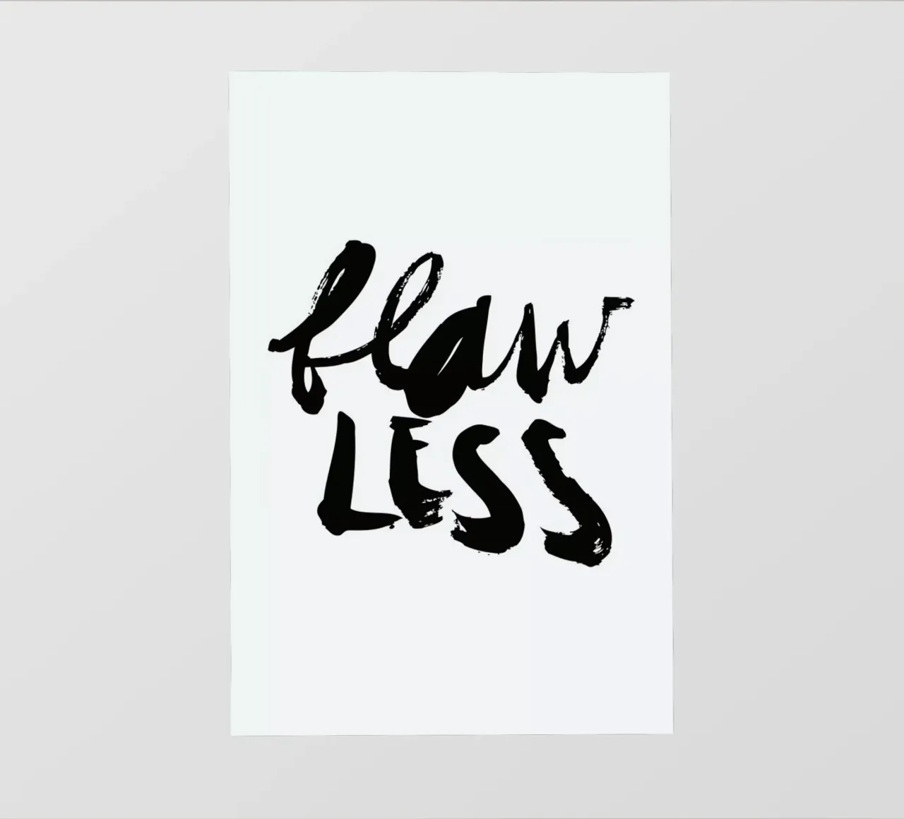 Flawless pellicola backlit da Dead Language