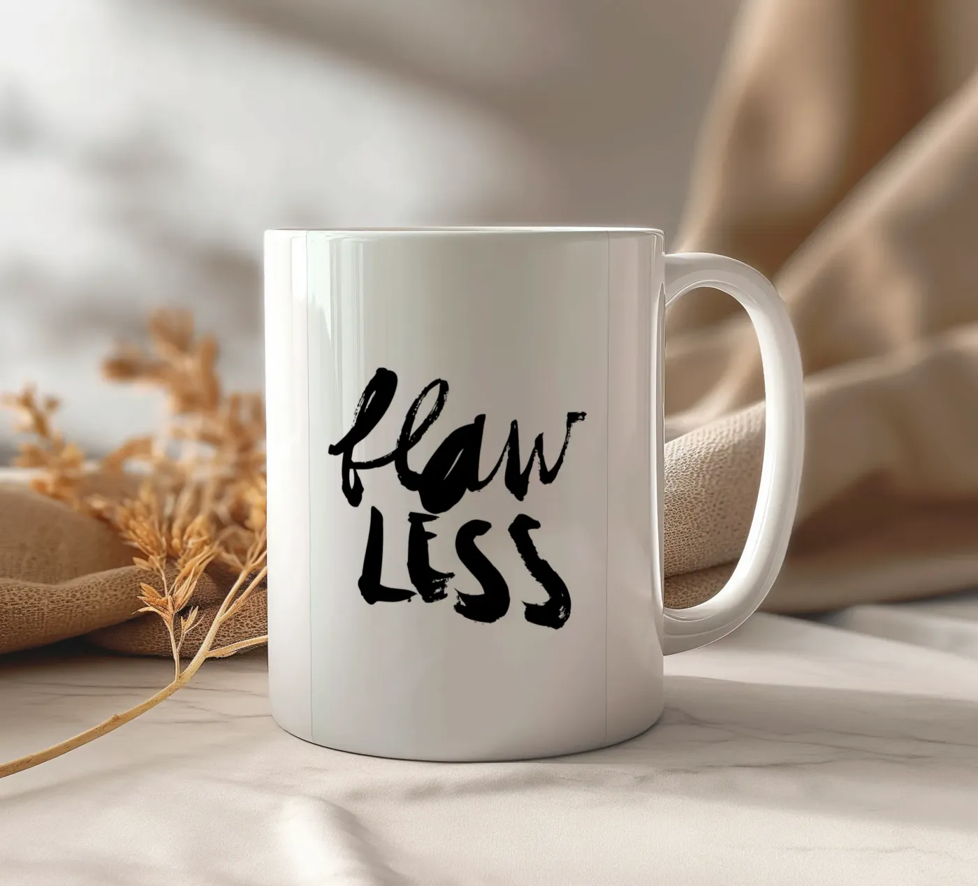 Flawless ceramic mug by Dead Language