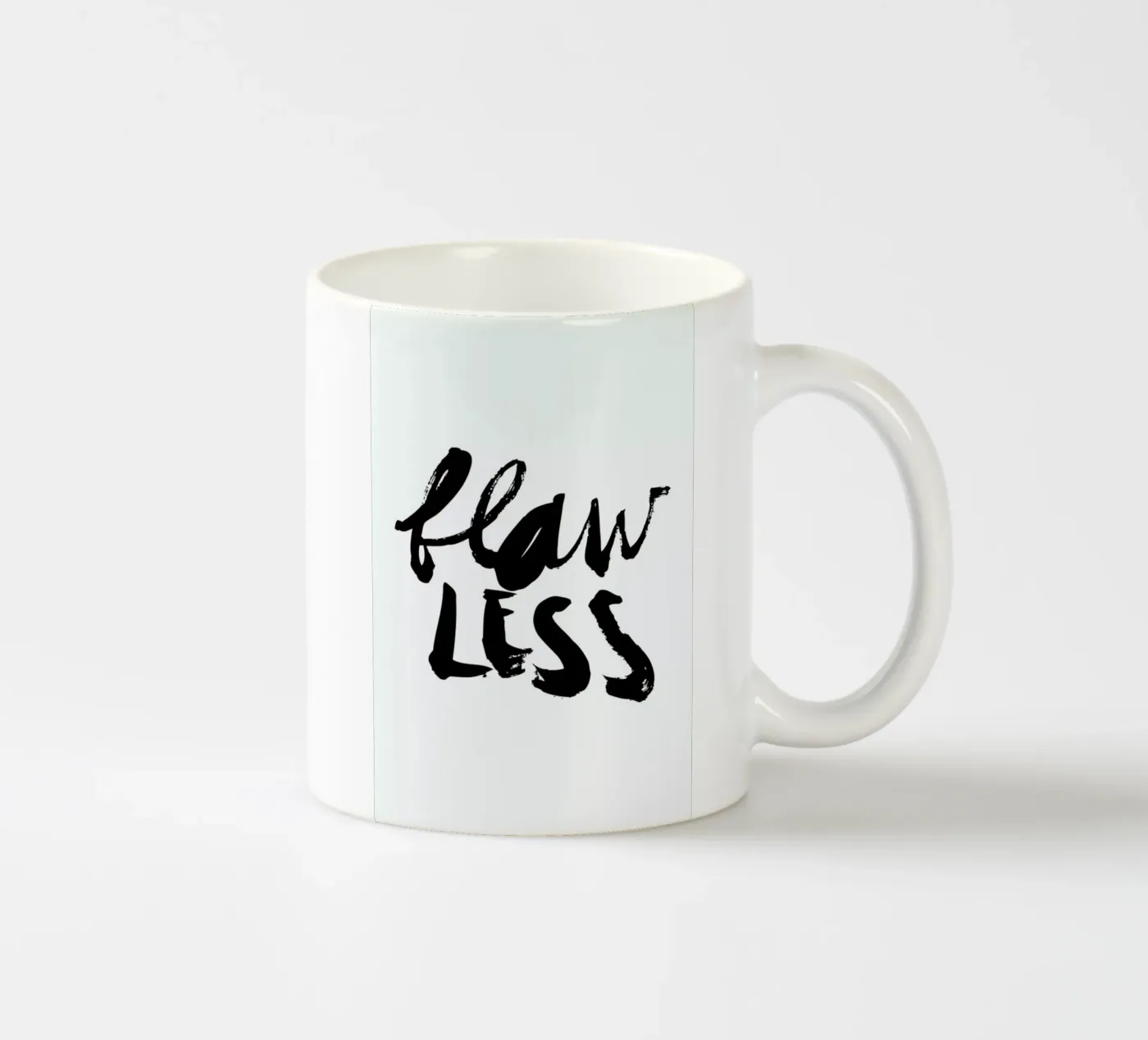 Flawless ceramic mug by Dead Language