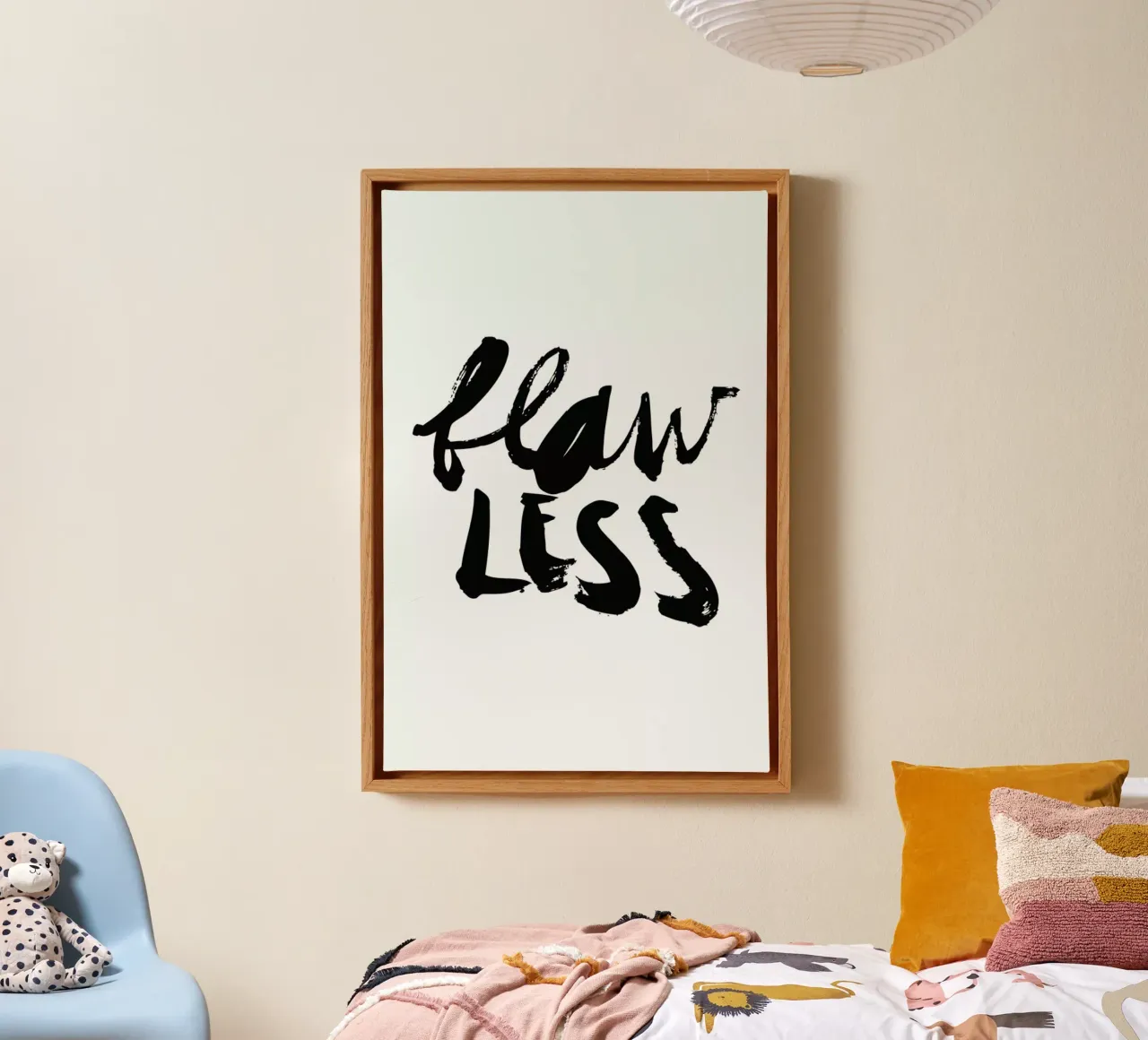 Flawless tela con Cornice a cassetta da Dead Language