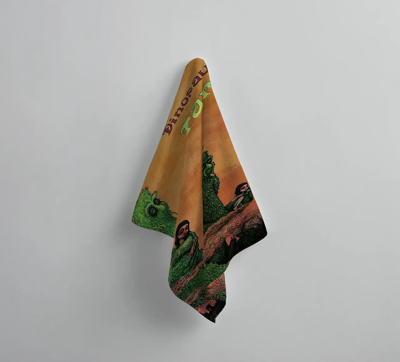 Dinosaur Jr band towel by van hellen