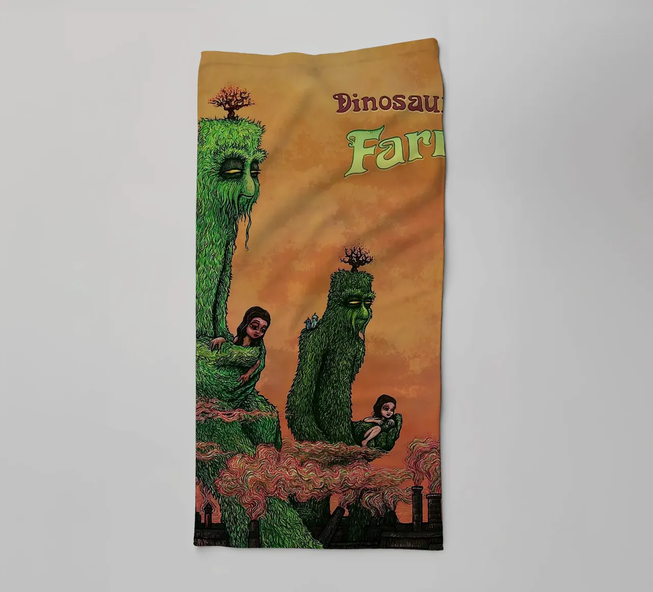 Dinosaur Jr band towel by van hellen