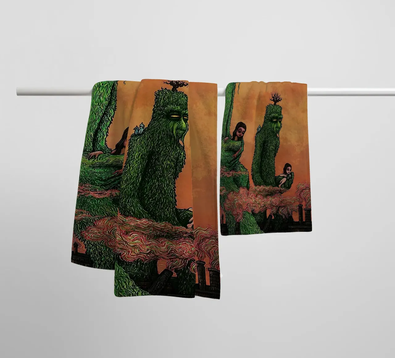 Dinosaur Jr band towel by van hellen