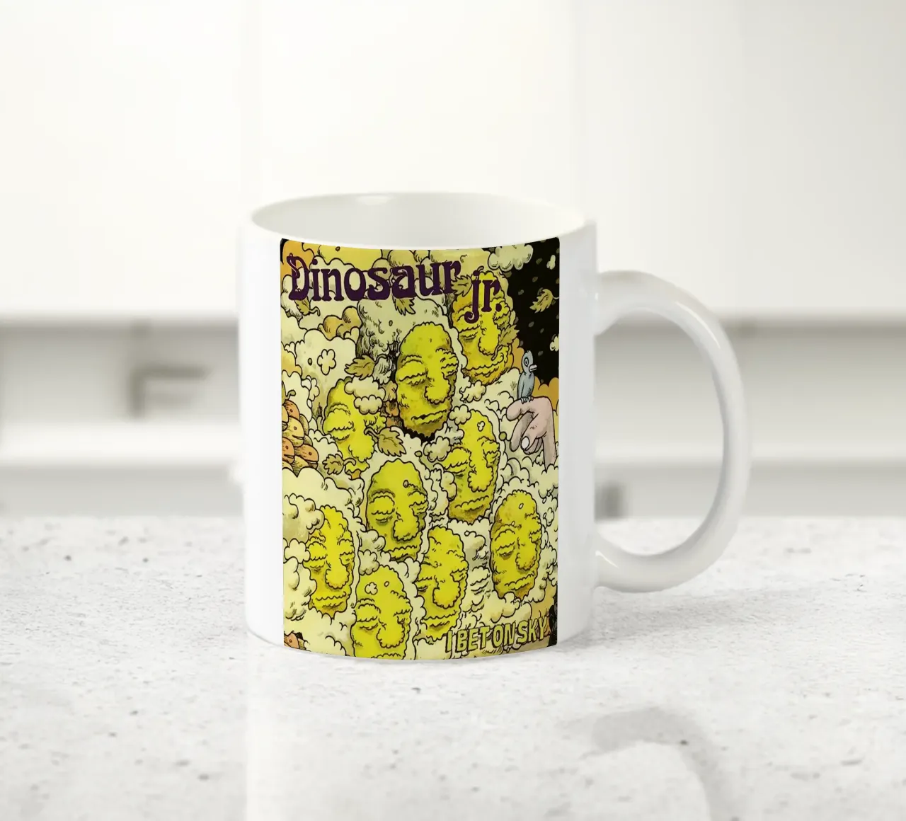 Dinosaur Jr band tazza in ceramica da van hellen