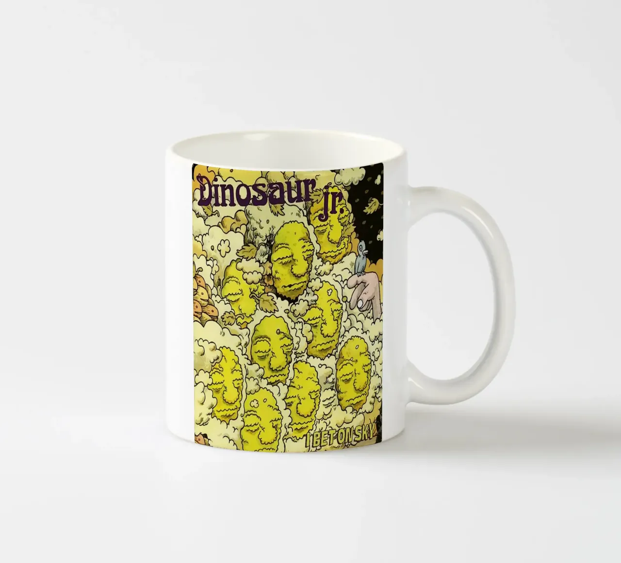 Dinosaur Jr band tazza in ceramica da van hellen