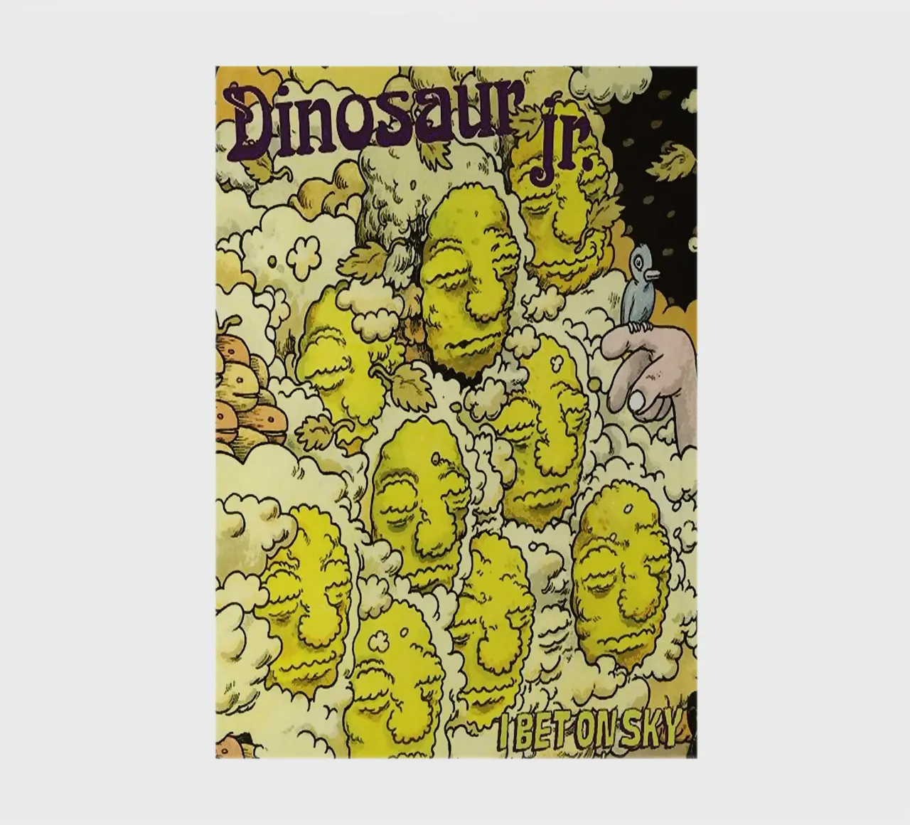 Le groupe Dinosaur Jr carnet de notes de van hellen