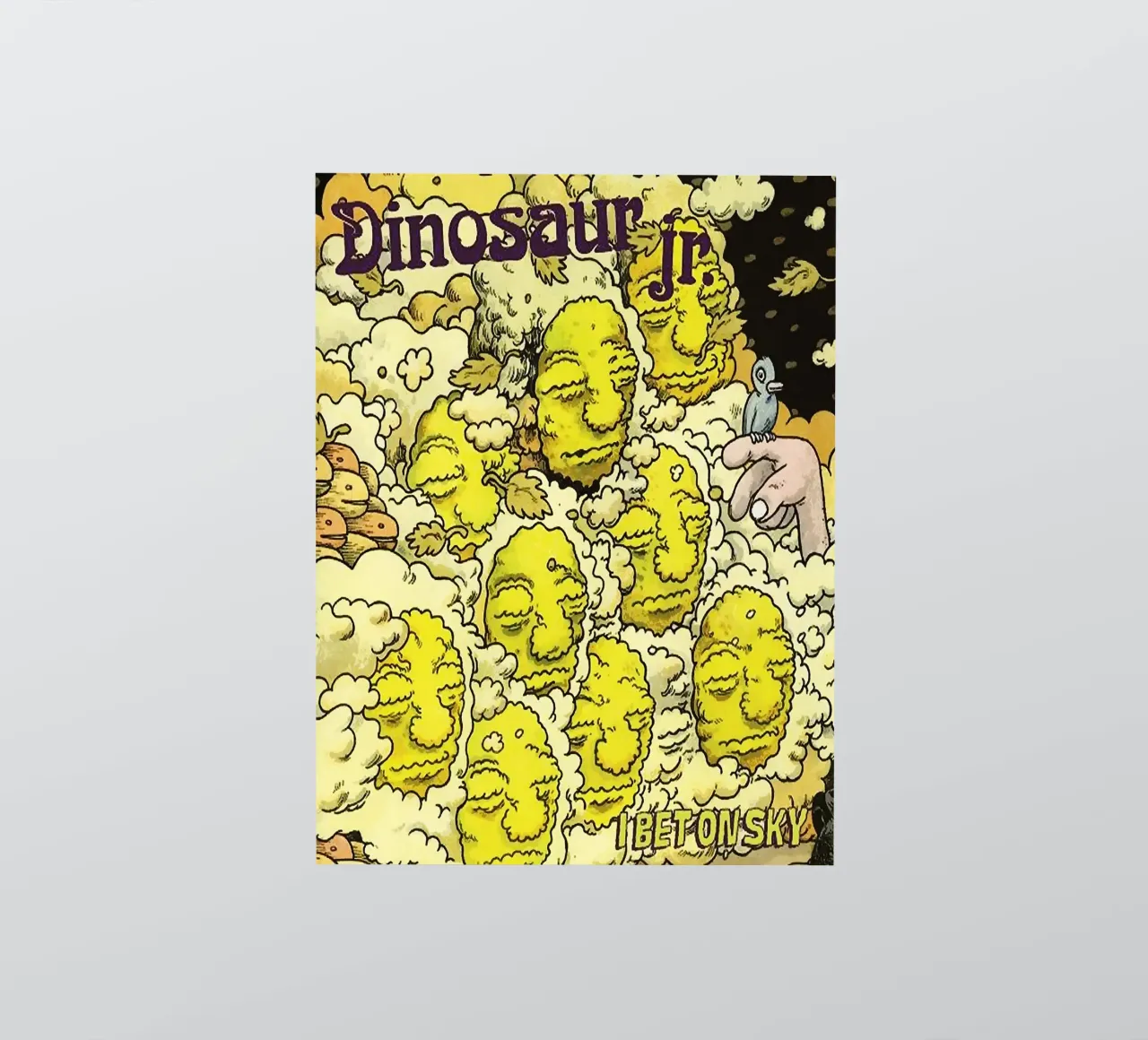Le groupe Dinosaur Jr autocollant de van hellen