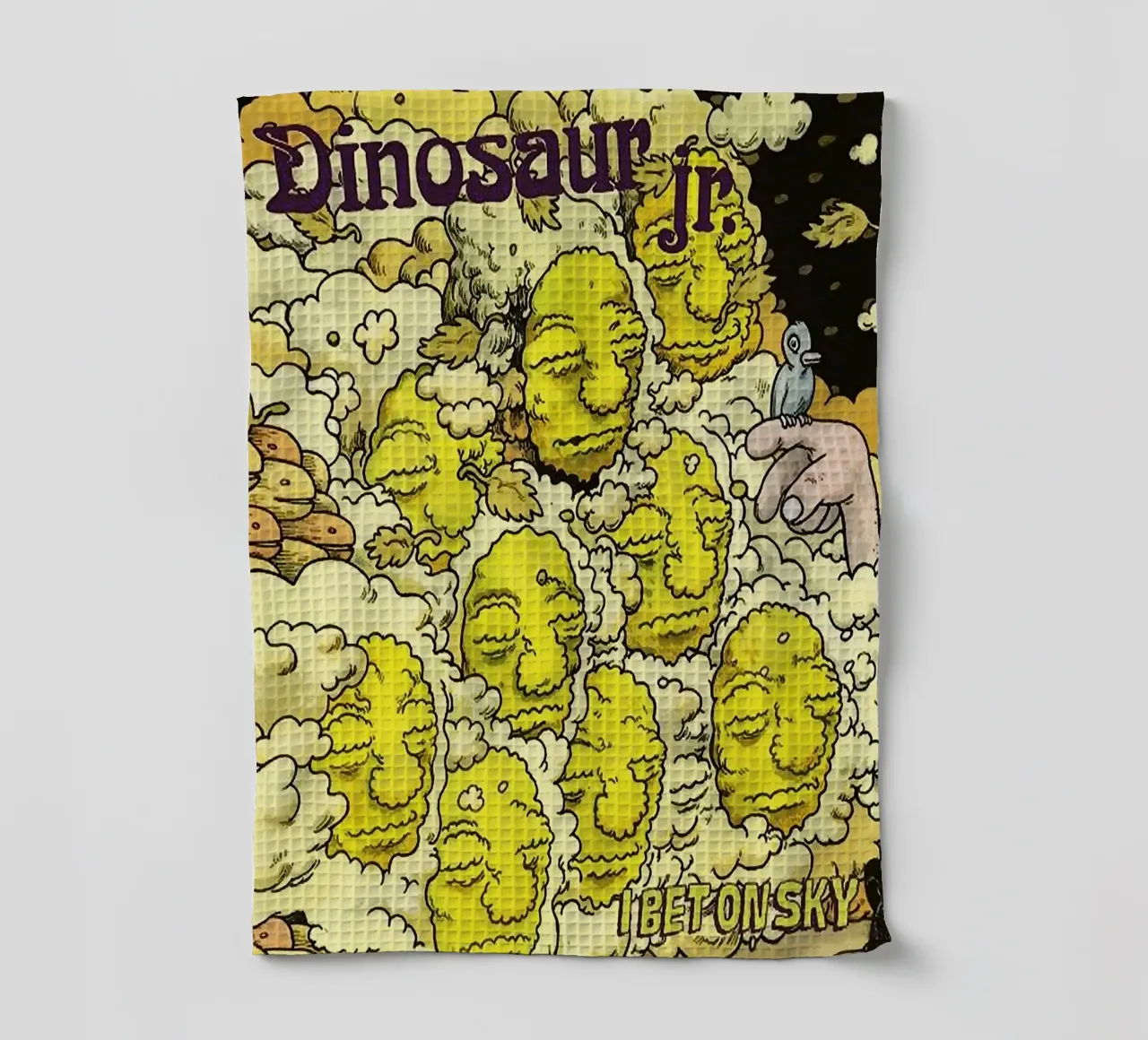 Le groupe Dinosaur Jr torchon de van hellen