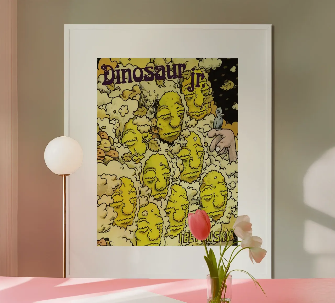 Dinosaur Jr band poster da van hellen