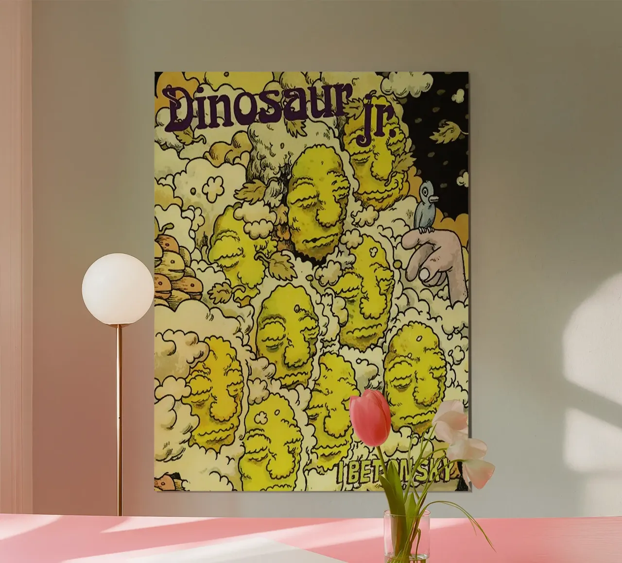Dinosaur Jr band poster da van hellen