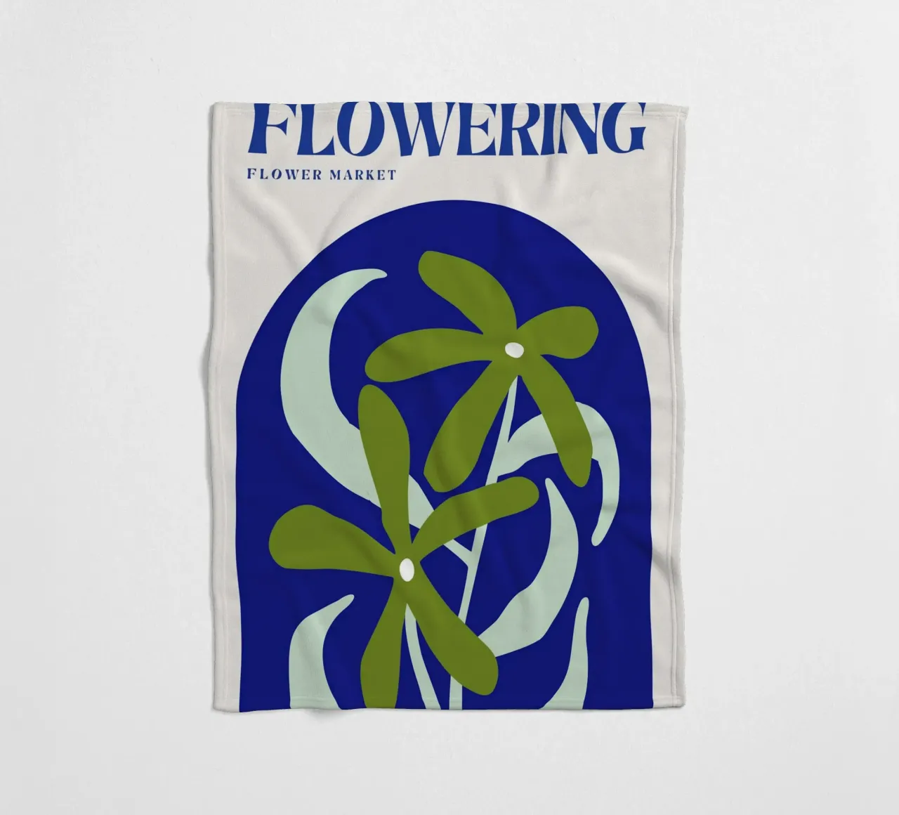 Petals in Motion coperta in pile da RS LAB STUDIO