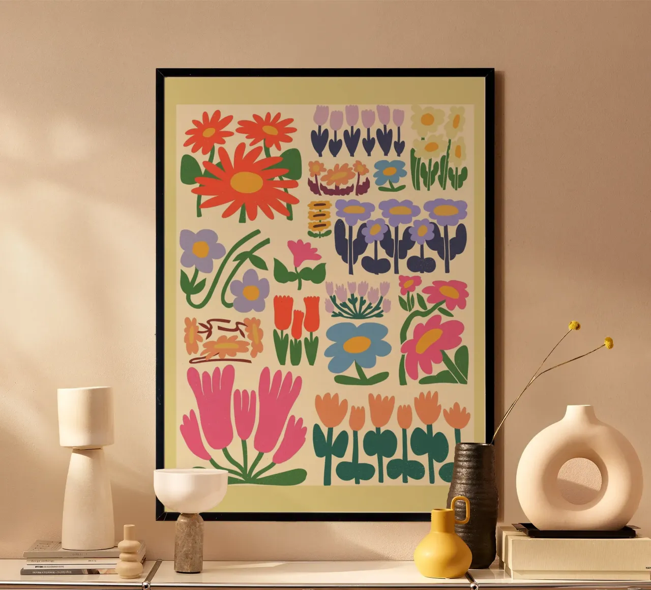 The Garden Within poster con telaio in plastica da RS LAB STUDIO