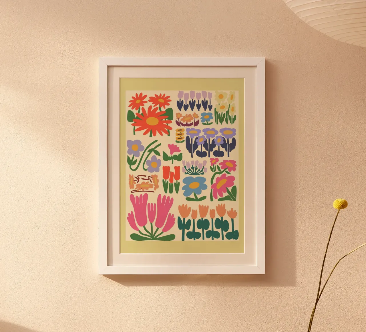 The Garden Within poster con telaio in plastica da RS LAB STUDIO