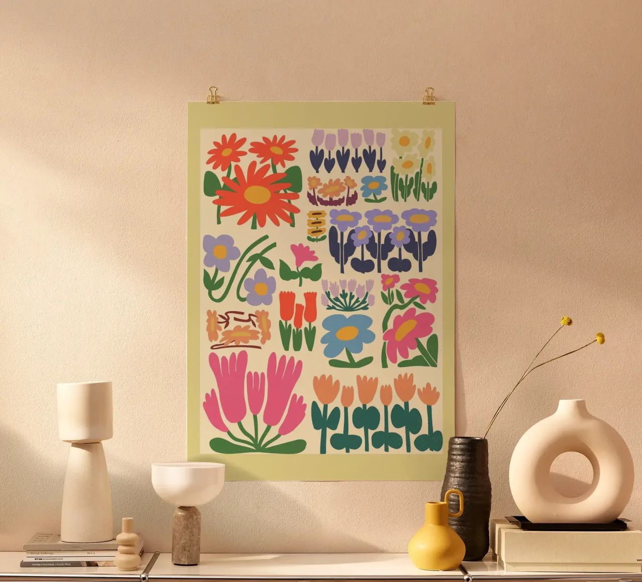 The Garden Within poster con telaio in plastica da RS LAB STUDIO