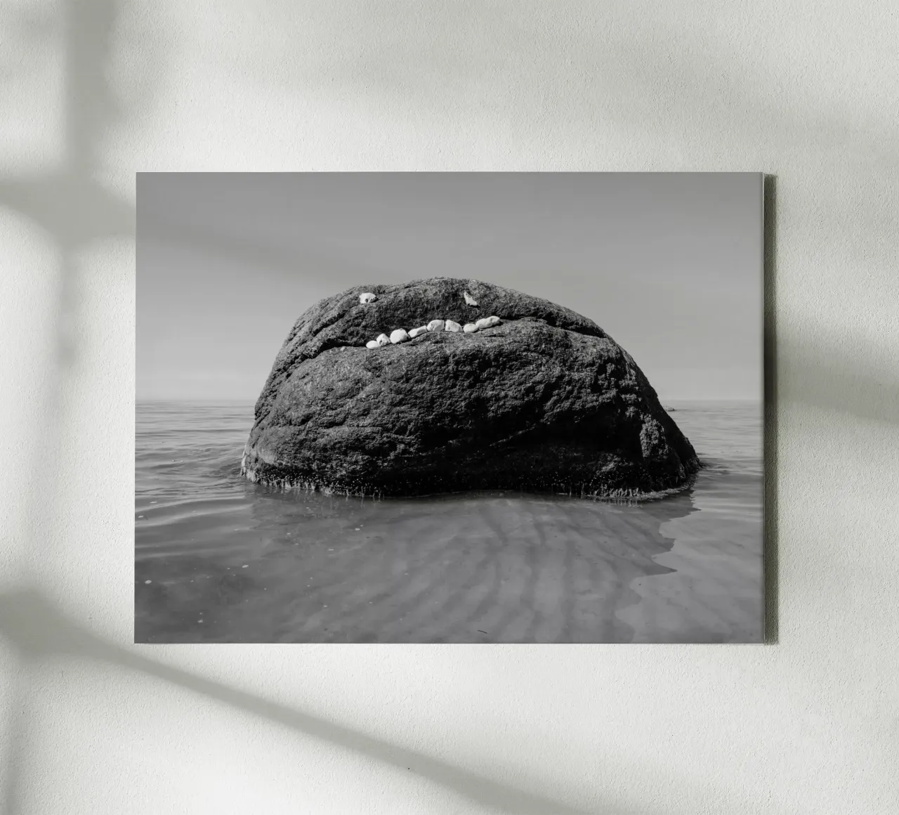 La pietra filosofale tela con Cornice a cassetta da Janine Sommer Fotografie
