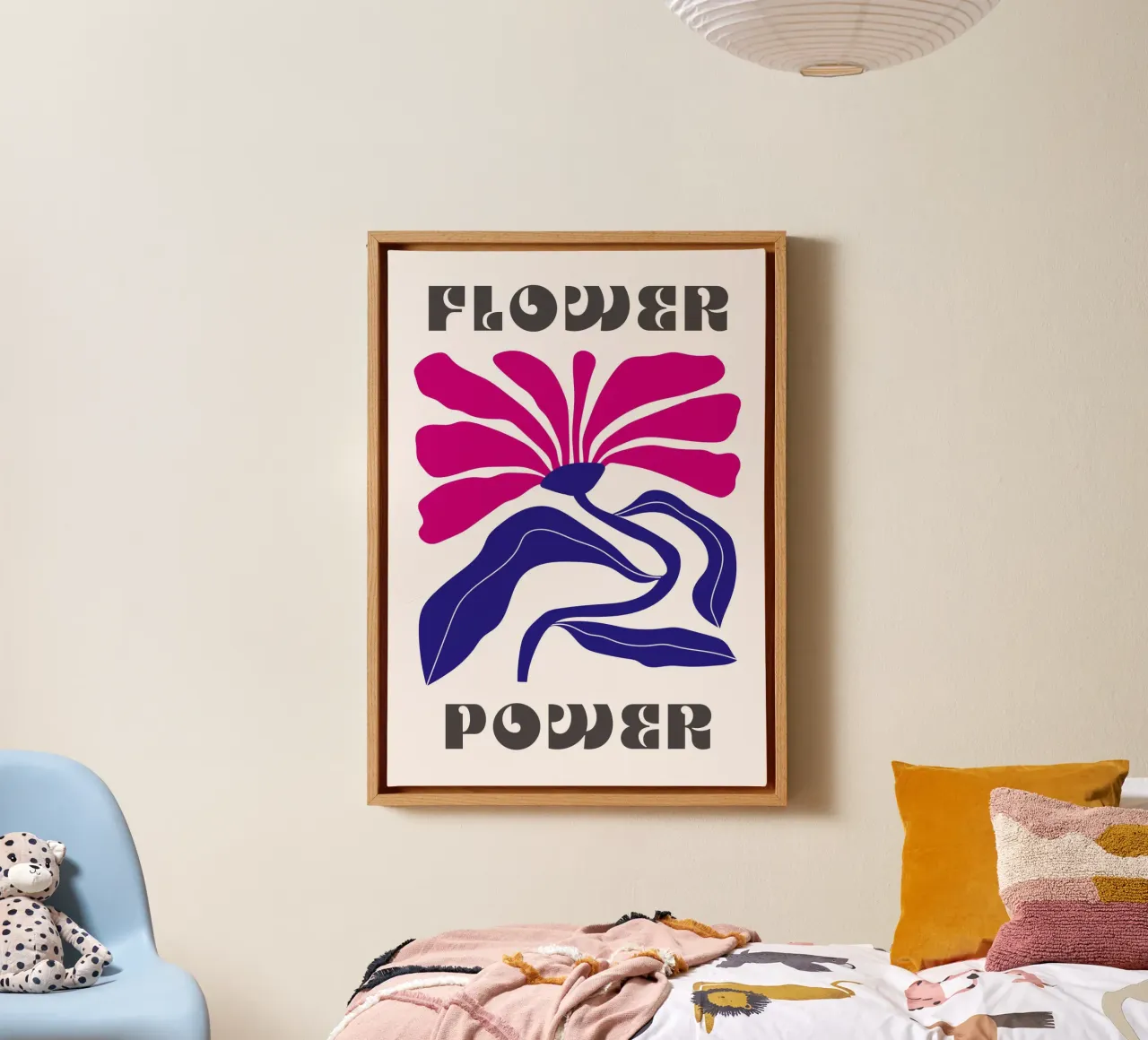 Whispers of Spring canvas met Baklijst van RS LAB STUDIO