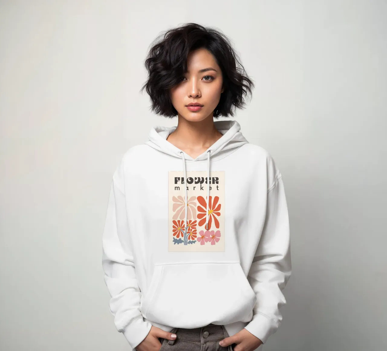 Soft Bloom felpa con cappuccio da RS LAB STUDIO