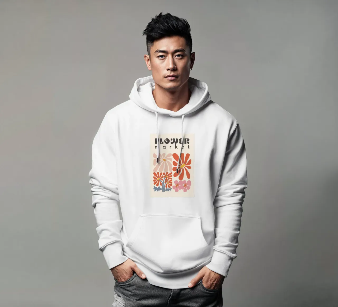 Soft Bloom felpa con cappuccio da RS LAB STUDIO