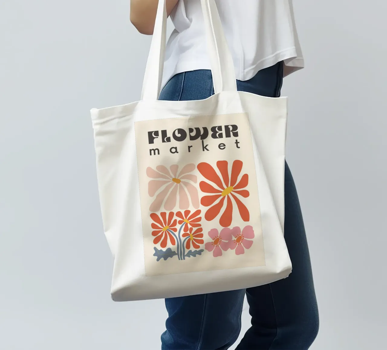 Soft Bloom borsa in juta da RS LAB STUDIO