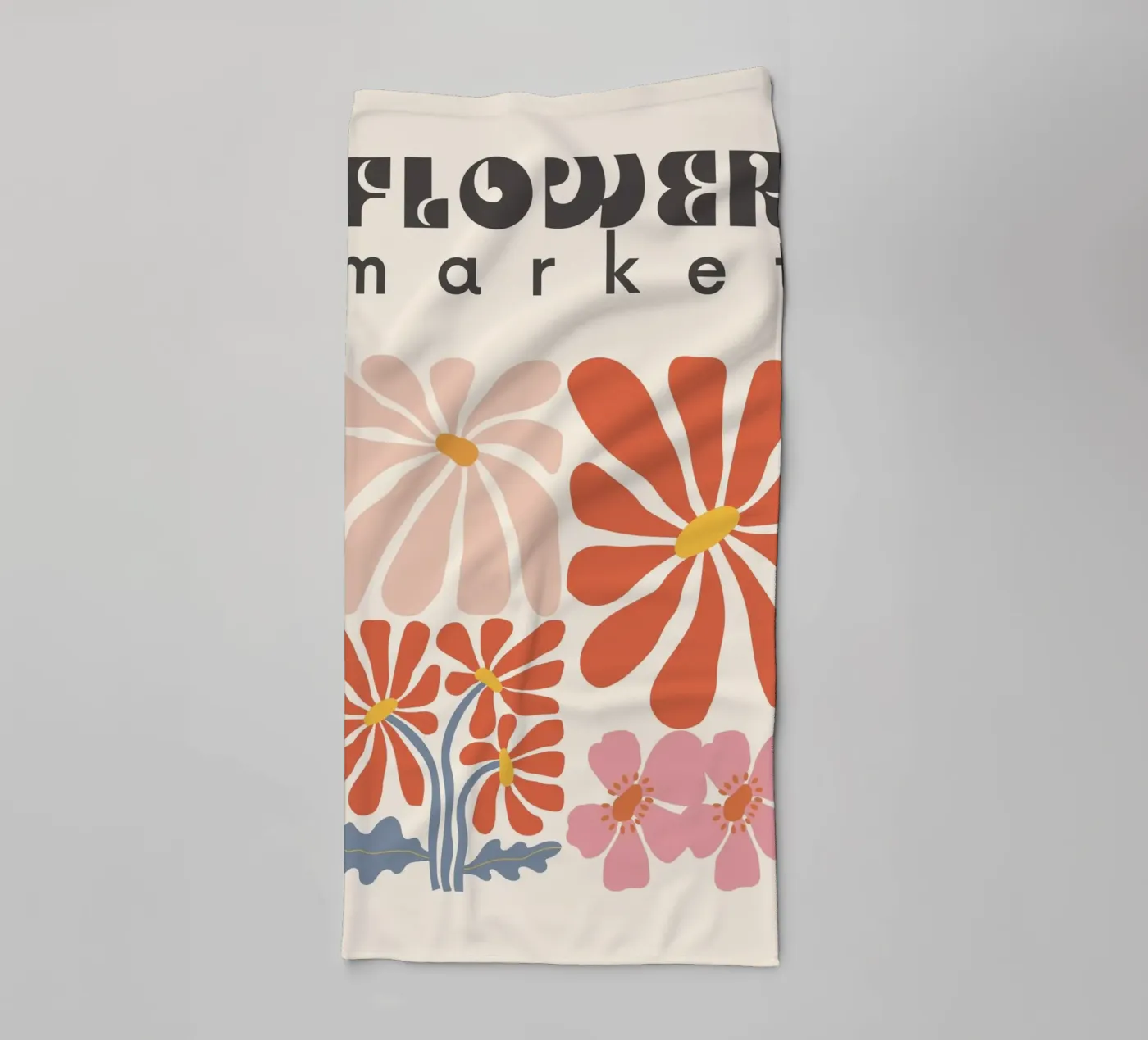 Soft Bloom badhanddoek van RS LAB STUDIO