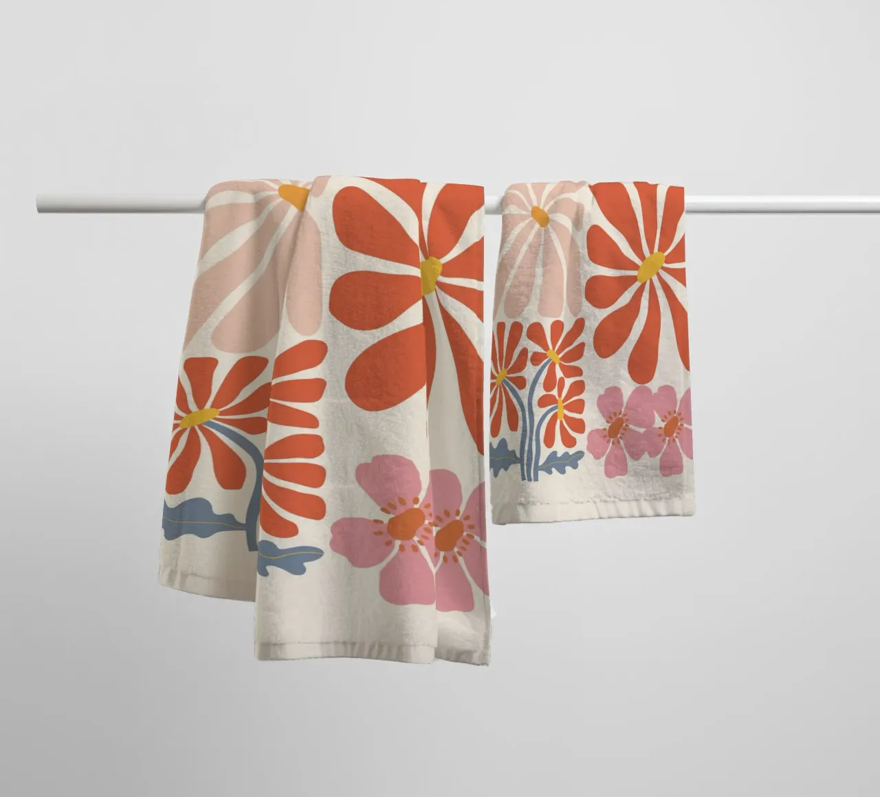 Soft Bloom asciugamano da bagno da RS LAB STUDIO