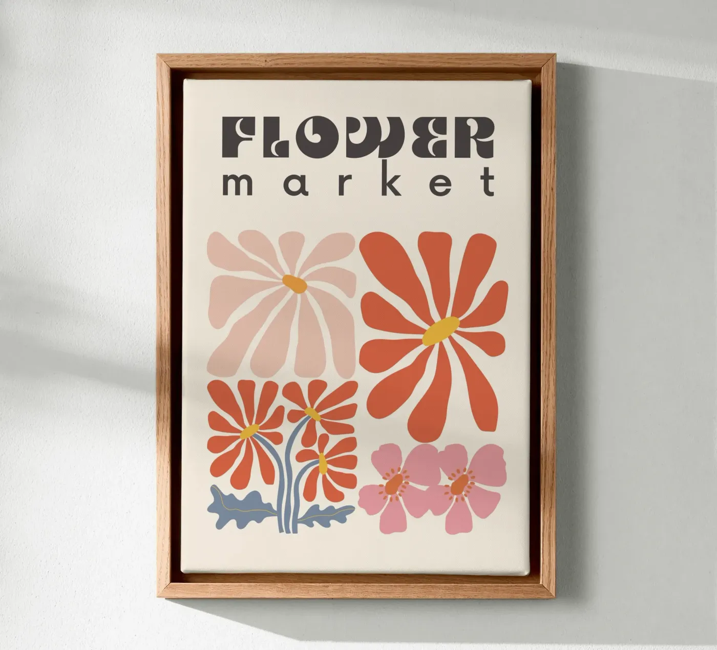 Soft Bloom canvas by RS LAB STUDIO