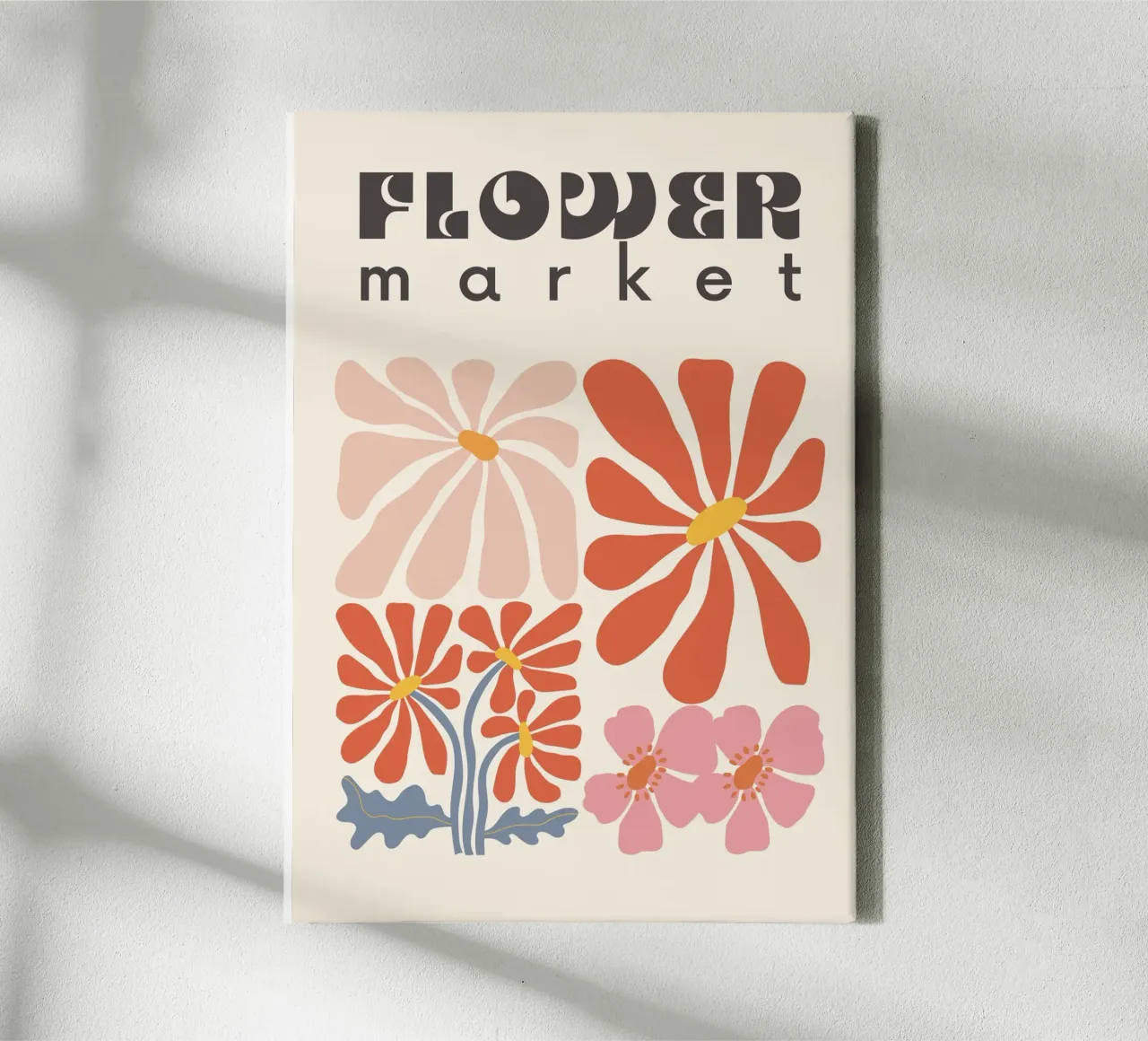 Soft Bloom tela con Cornice a cassetta da RS LAB STUDIO