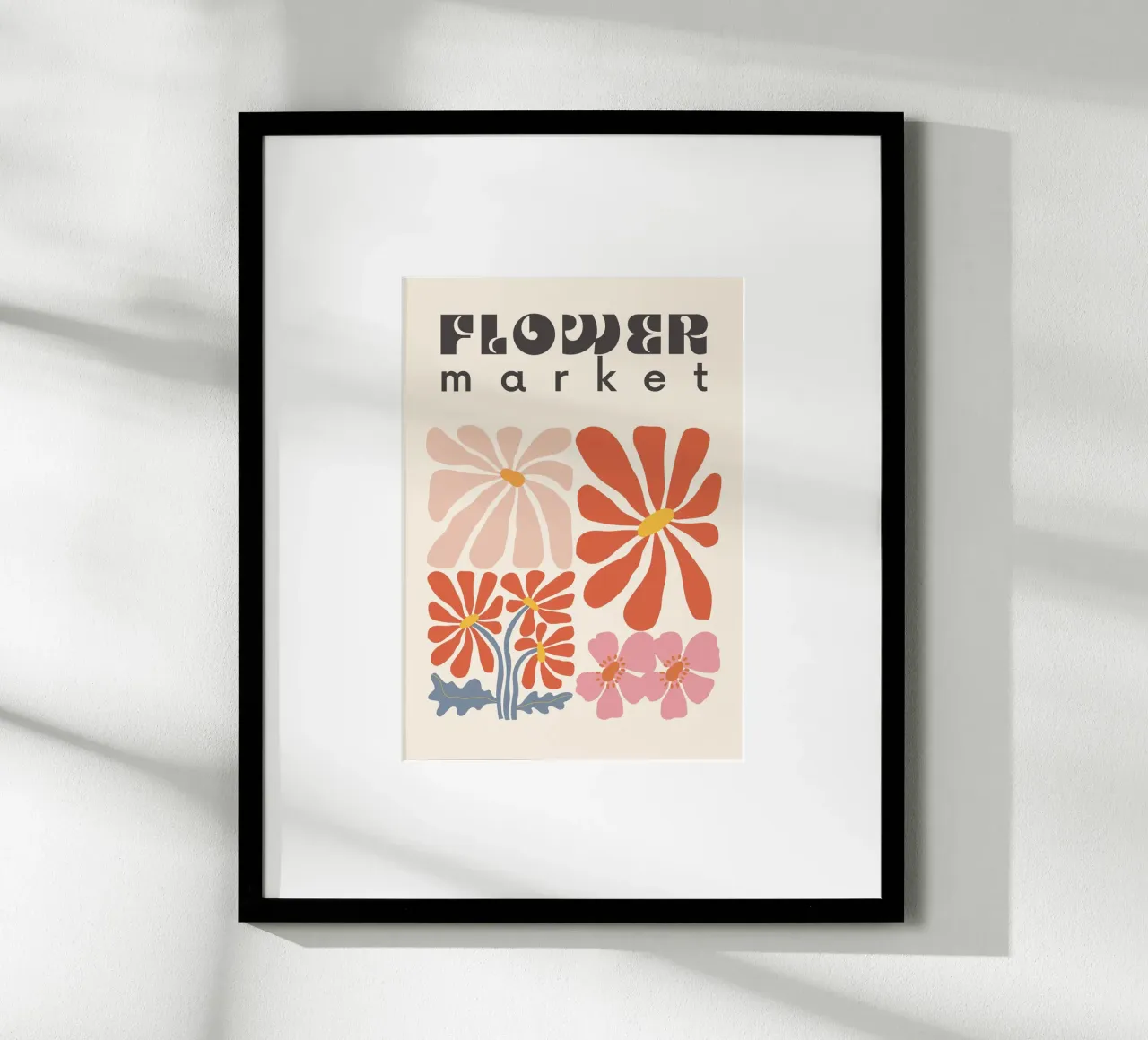 Soft Bloom poster con telaio in plastica da RS LAB STUDIO