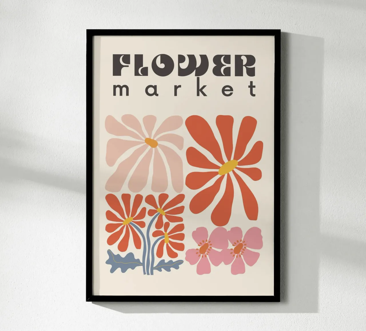 Soft Bloom poster con telaio in plastica da RS LAB STUDIO