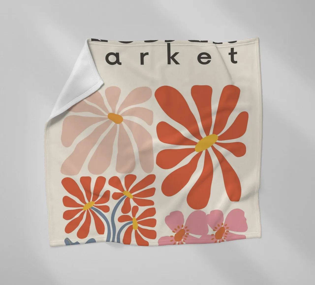 Soft Bloom coperta in pile da RS LAB STUDIO