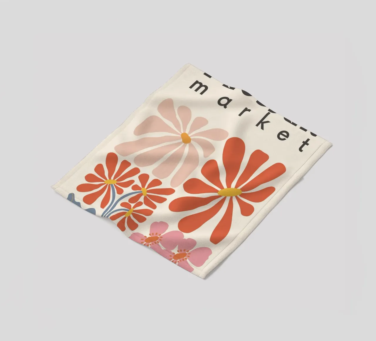 Soft Bloom coperta in pile da RS LAB STUDIO