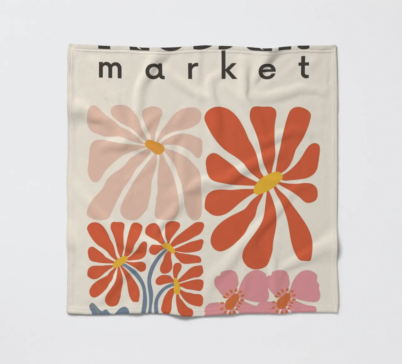 Soft Bloom coperta in pile da RS LAB STUDIO