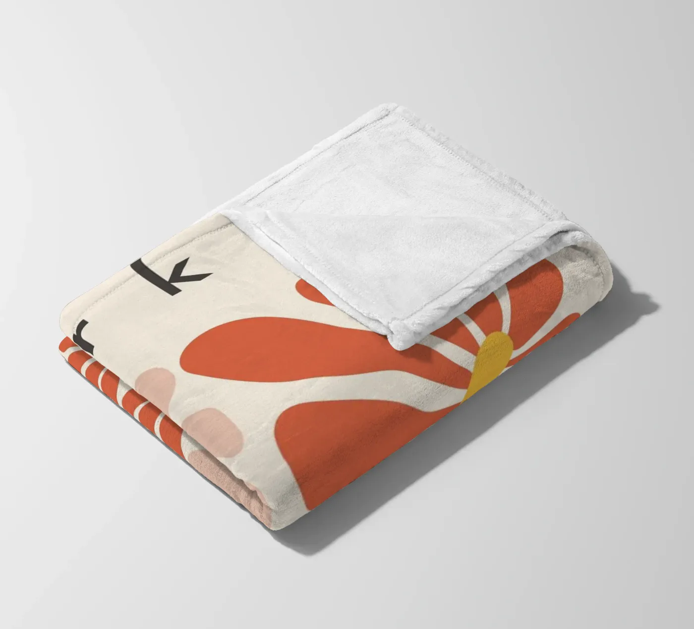 Soft Bloom Fleecedecke von RS LAB STUDIO