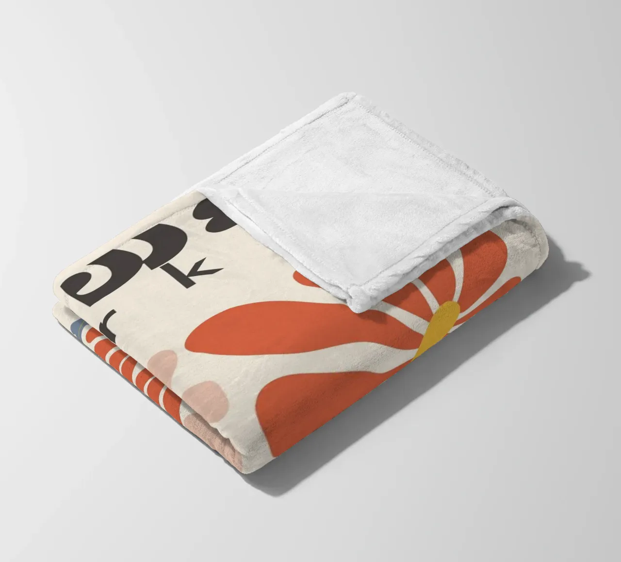 Soft Bloom coperta in pile da RS LAB STUDIO