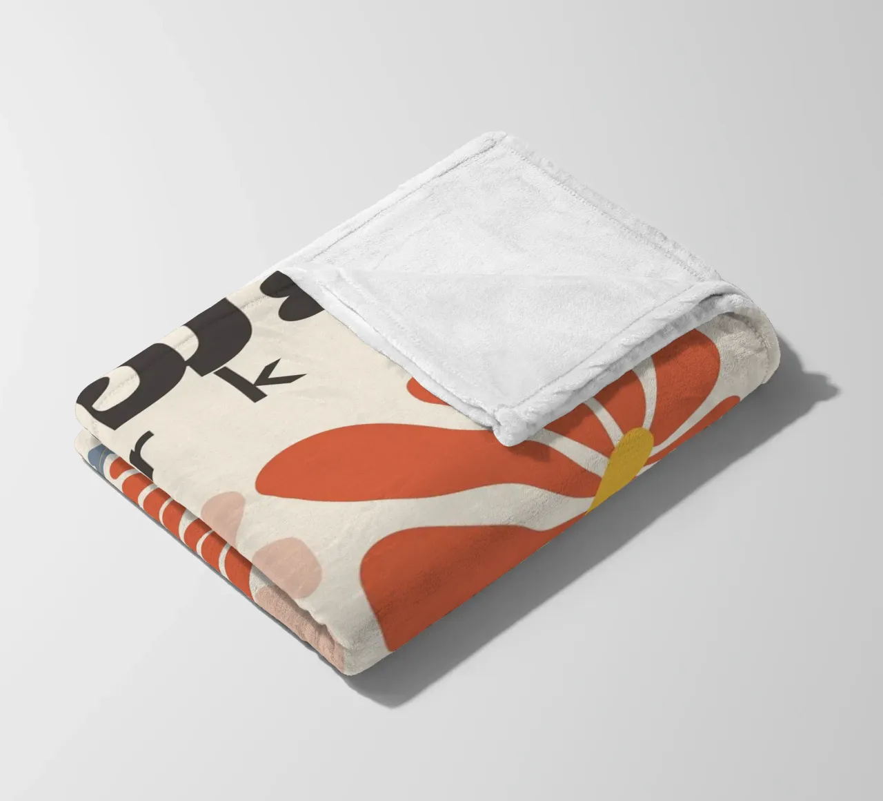 Soft Bloom coperta in pile da RS LAB STUDIO