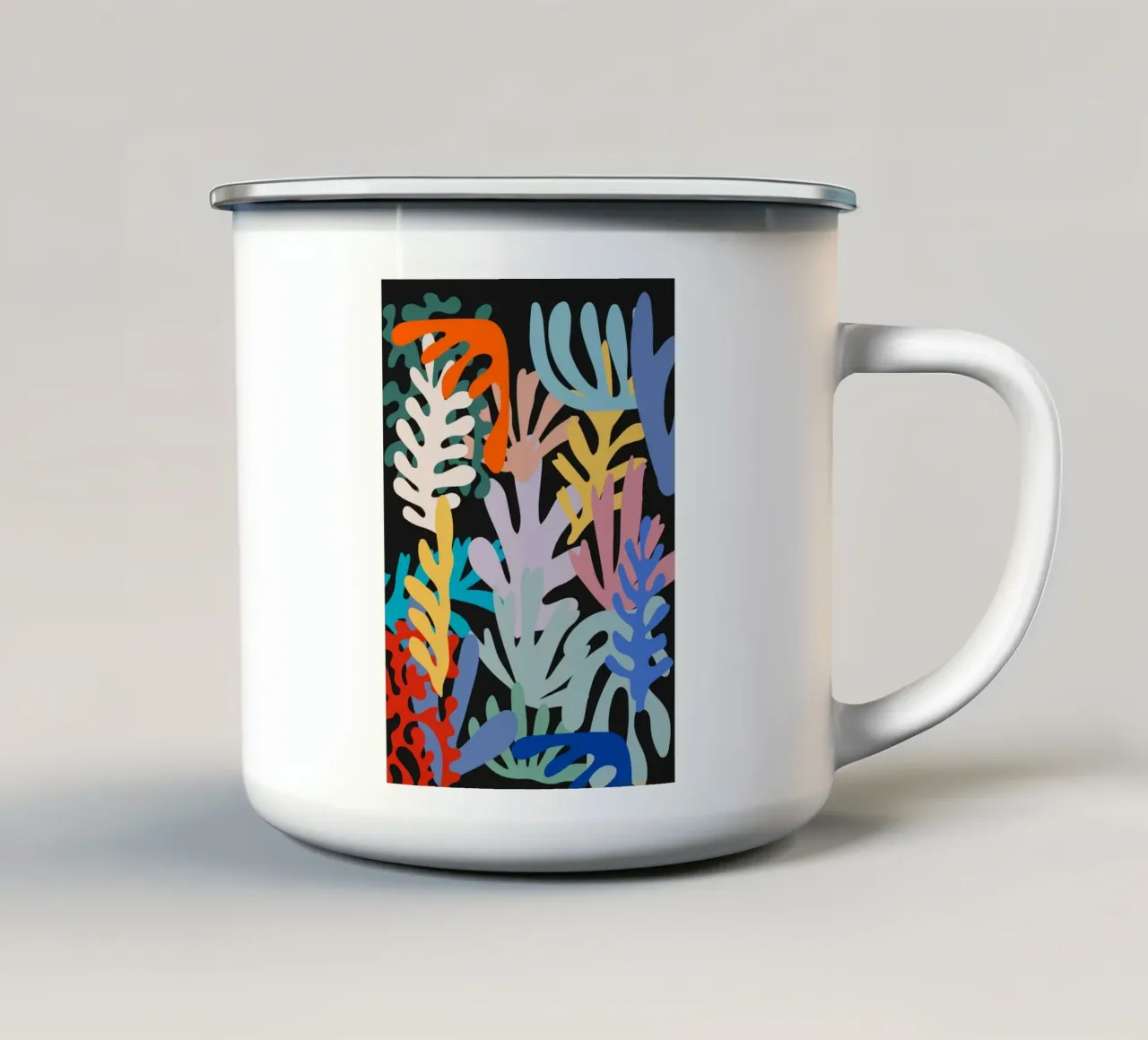 Echoes of Petals tazza in smalto da RS LAB STUDIO