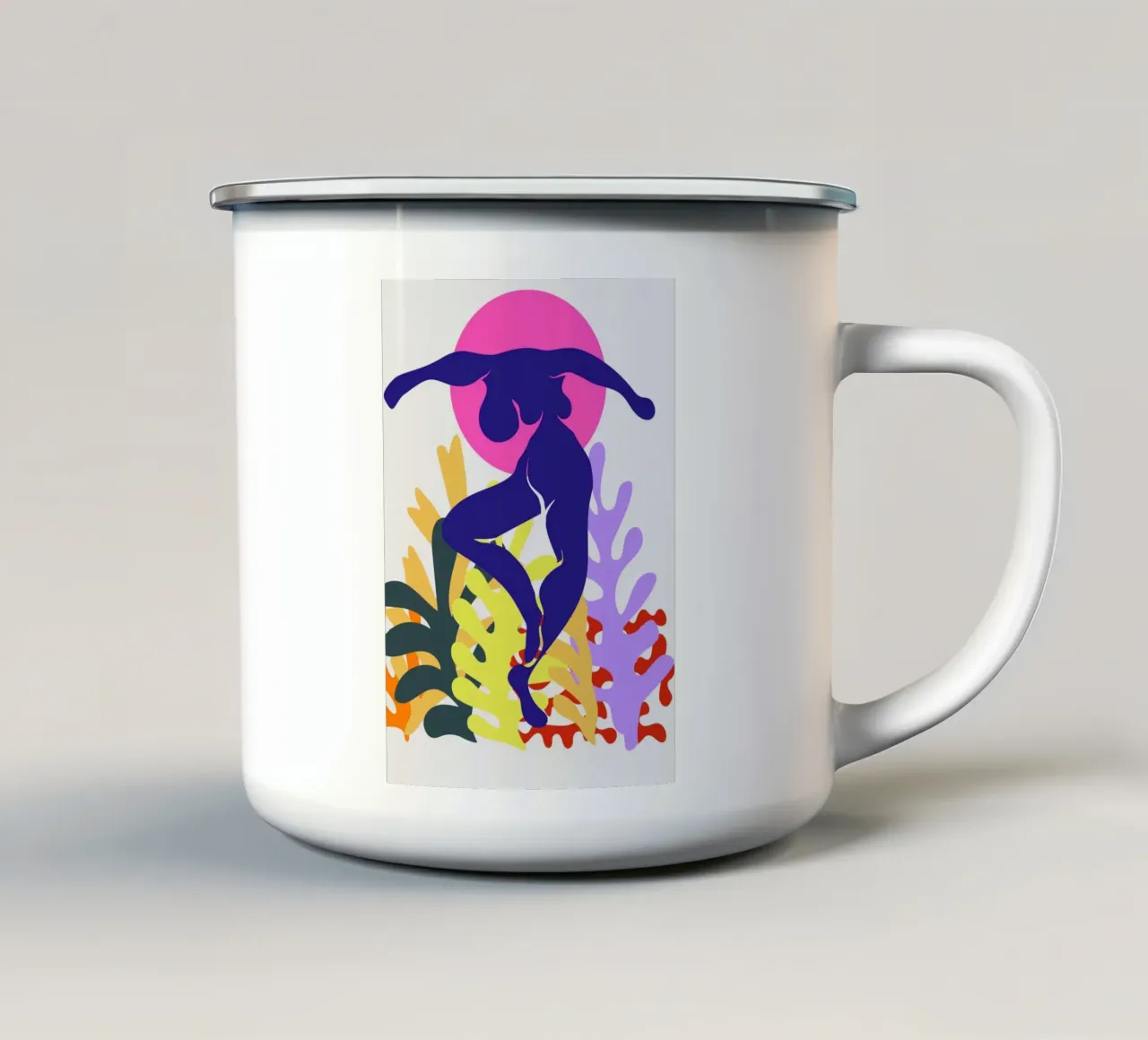 Botanical Dream tazza in smalto da RS LAB STUDIO