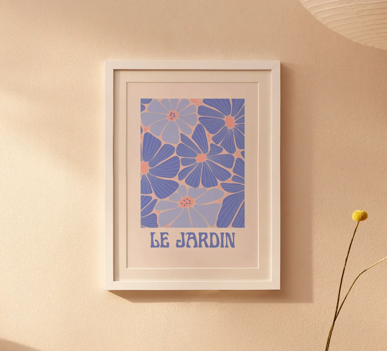 Color Bloom poster con telaio in plastica da RS LAB STUDIO