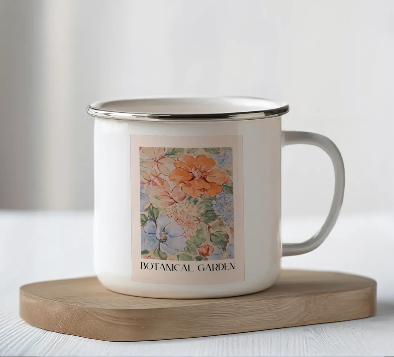 Botanical Garden tazza in smalto da RS LAB STUDIO