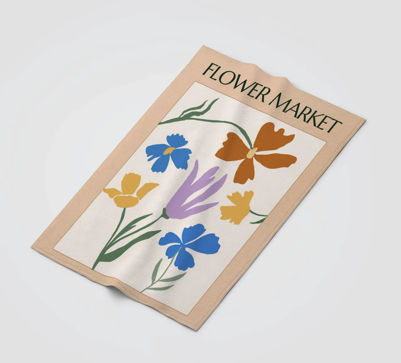 Bloom Theory coperta in pile da RS LAB STUDIO