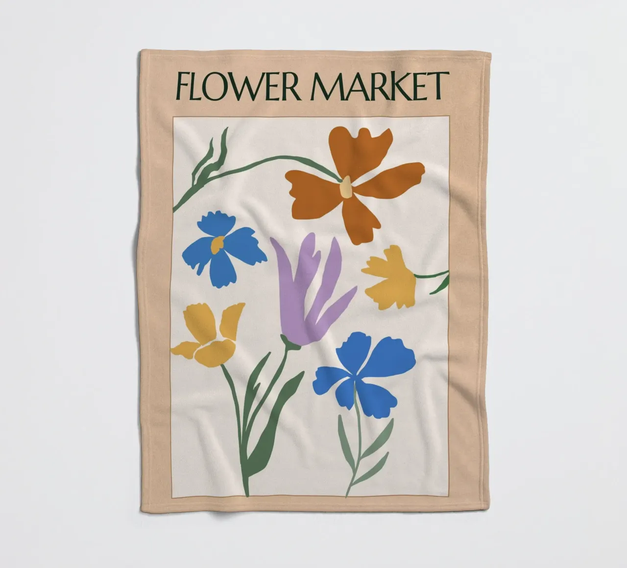 Bloom Theory coperta in pile da RS LAB STUDIO