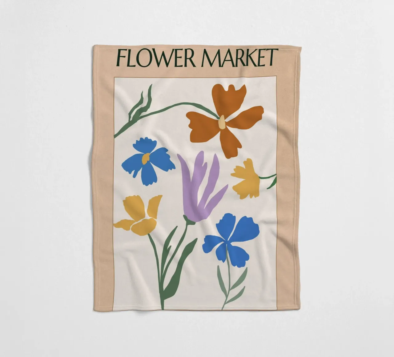 Bloom Theory coperta in pile da RS LAB STUDIO