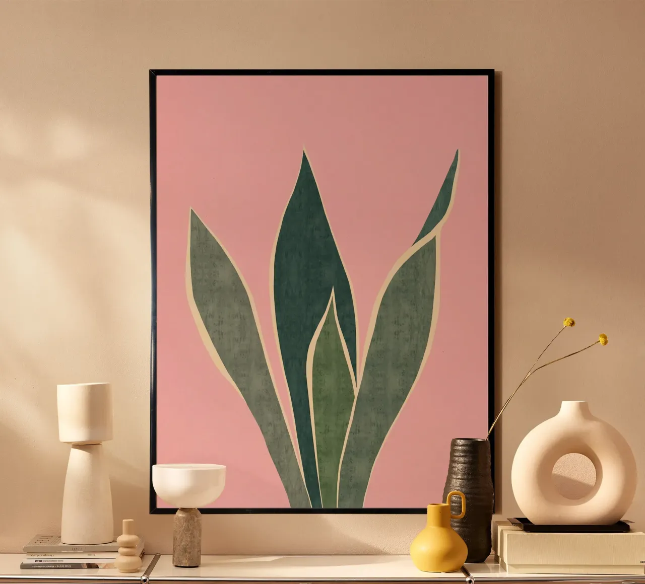foglie pianta natura botanica poster da Sven B Strauss