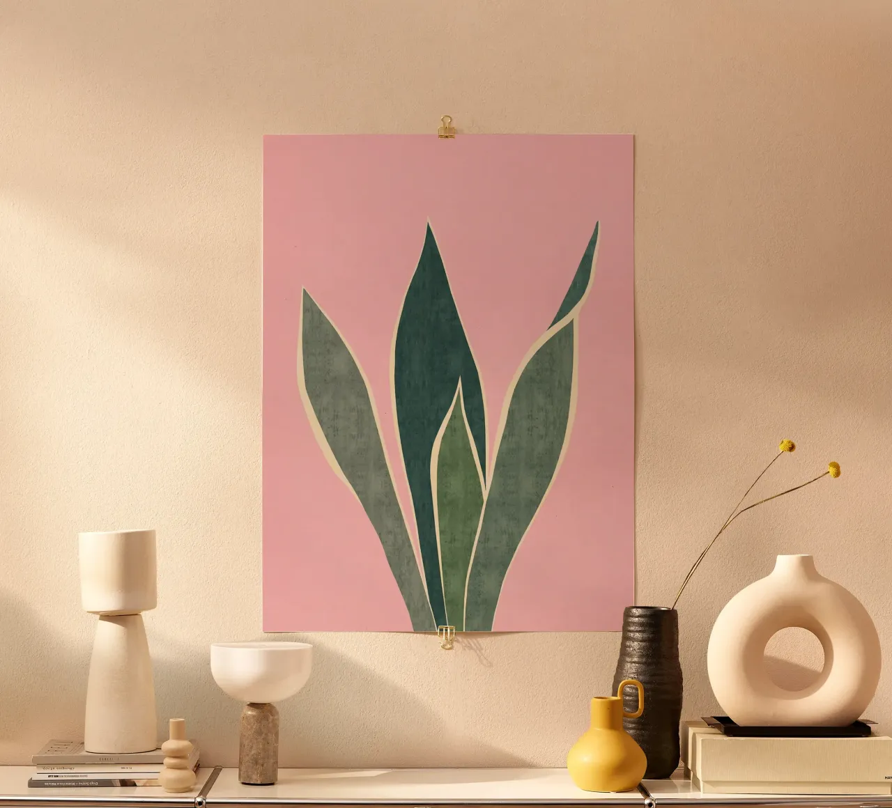 foglie pianta natura botanica poster da Sven B Strauss