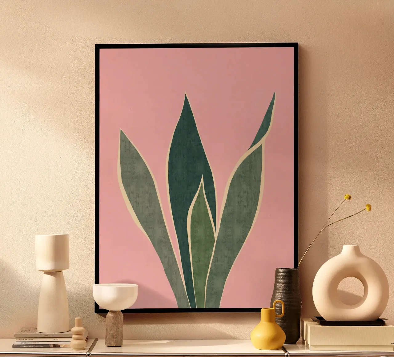 foglie pianta natura botanica poster da Sven B Strauss